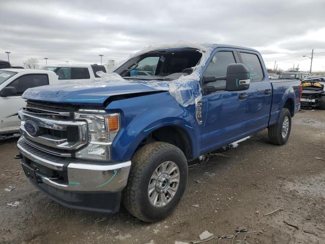 1FT7W2B62NEG39999 - 2022 FORD F250 SUPER DUTY BLUE photo 1