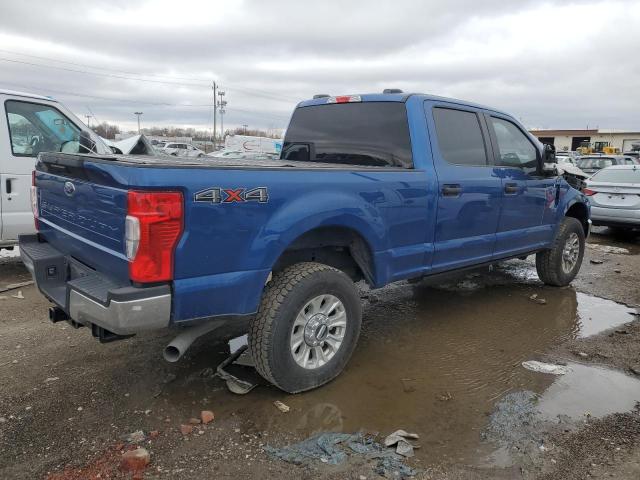 1FT7W2B62NEG39999 - 2022 FORD F250 SUPER DUTY BLUE photo 3