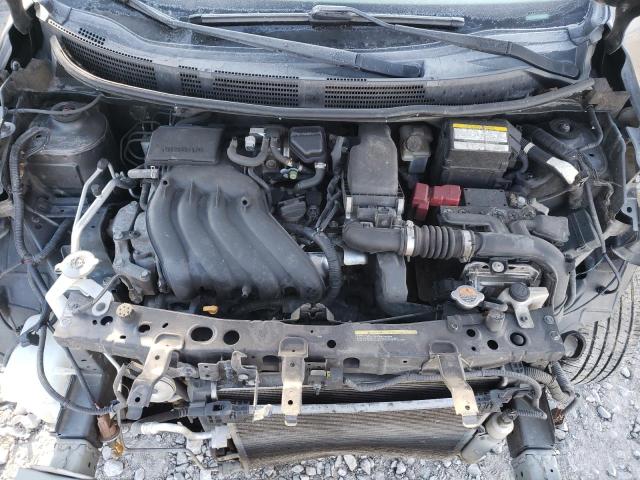 3N1CN7AP3HL818908 - 2017 NISSAN VERSA S GRAY photo 11