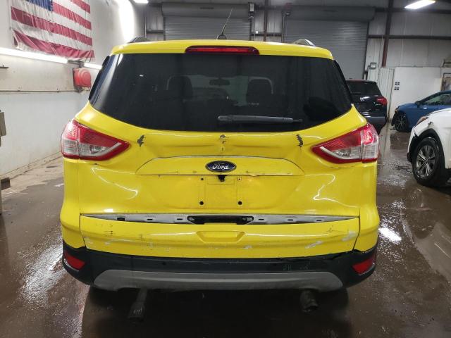 1FMCU9GX5EUC76520 - 2014 FORD ESCAPE SE YELLOW photo 6