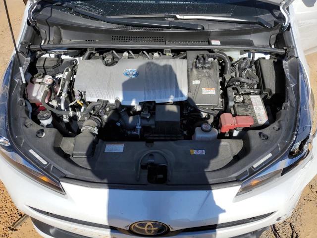 JTDL9MFU1M3029807 - 2021 TOYOTA PRIUS LE WHITE photo 11