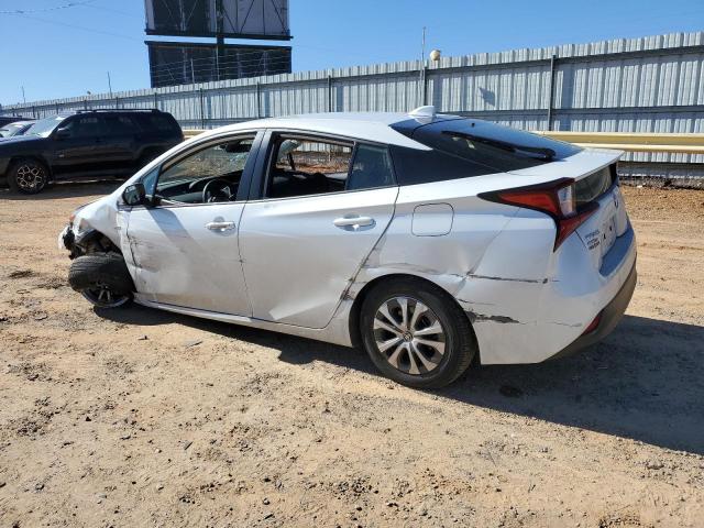 JTDL9MFU1M3029807 - 2021 TOYOTA PRIUS LE WHITE photo 2