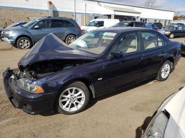 WBADT43433G034408 - 2003 BMW 525 I AUTOMATIC BLUE photo 1