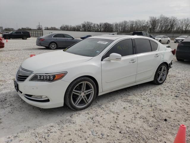 JH4KC1F94GC000926 - 2016 ACURA RLX ADVANCE WHITE photo 1