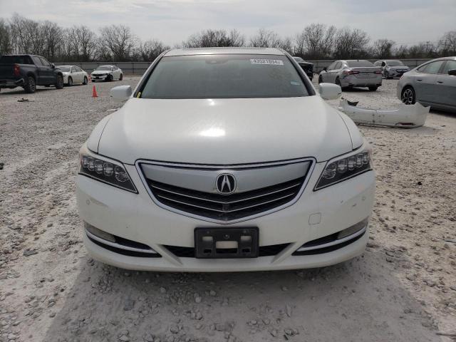 JH4KC1F94GC000926 - 2016 ACURA RLX ADVANCE WHITE photo 5