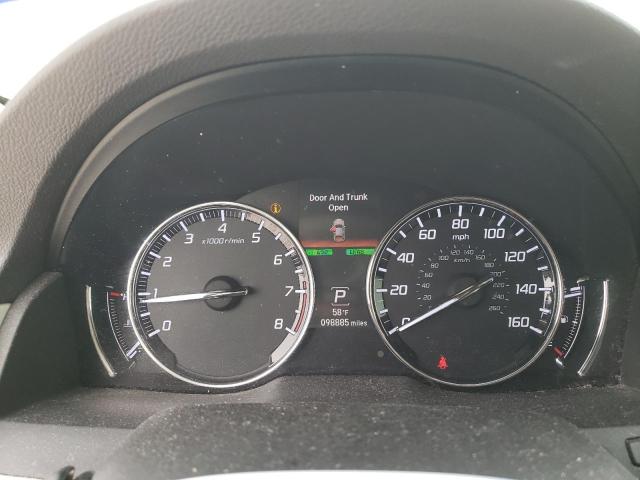 JH4KC1F94GC000926 - 2016 ACURA RLX ADVANCE WHITE photo 9