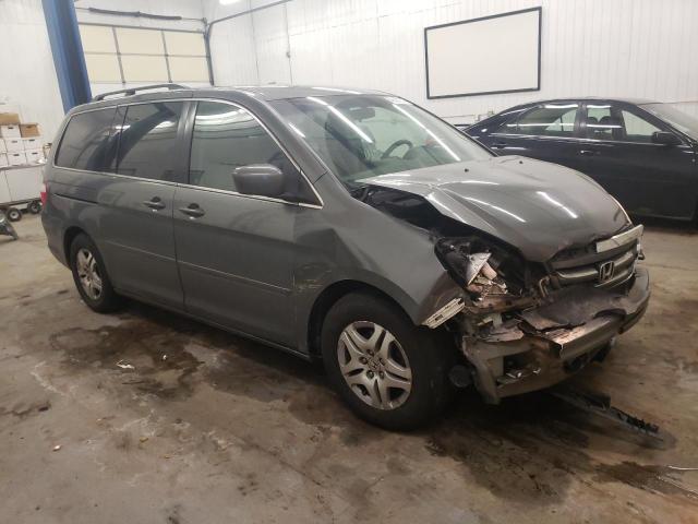 5FNRL38407B450170 - 2007 HONDA ODYSSEY EX GREEN photo 4