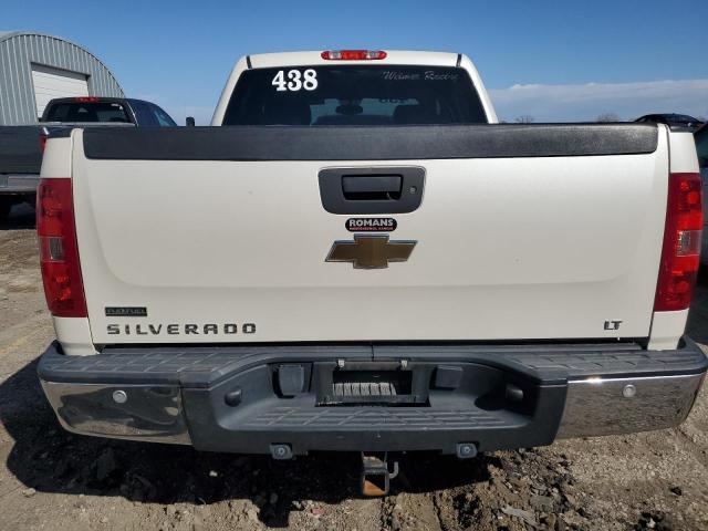 3GCPKSE32BG376317 - 2011 CHEVROLET SILVERADO K1500 LT WHITE photo 6