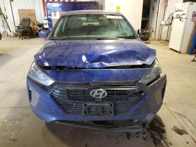 KMHC65LC6KU110301 - 2019 HYUNDAI IONIQ BLUE BLUE photo 5