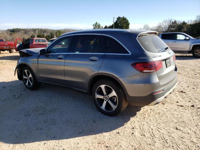 WDC0G8DBXLF683648 - 2020 MERCEDES-BENZ GLC 300 GRAY photo 2