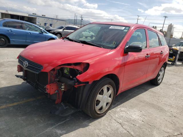 2T1KR32E27C666639 - 2007 TOYOTA COROLLA MA XR RED photo 1