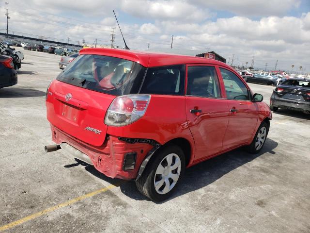 2T1KR32E27C666639 - 2007 TOYOTA COROLLA MA XR RED photo 3