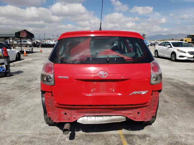 2T1KR32E27C666639 - 2007 TOYOTA COROLLA MA XR RED photo 6