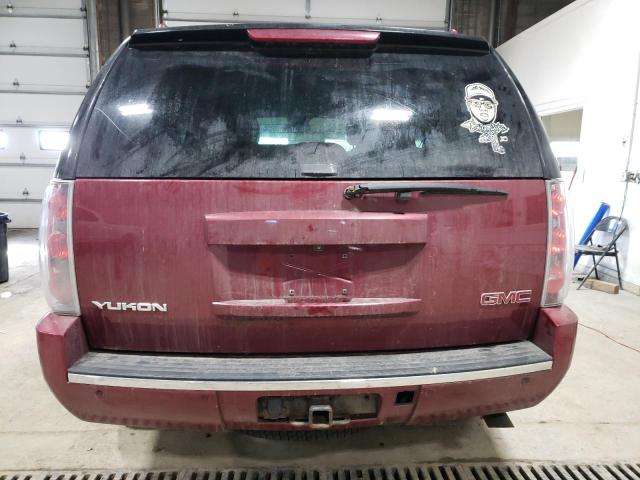 1GKFK63828J172310 - 2008 GMC YUKON DENALI RED photo 6