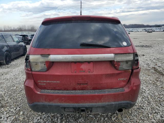 1D4RE4GG5BC599260 - 2011 DODGE DURANGO CREW BURGUNDY photo 6