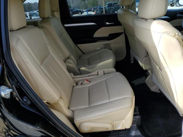 5TDKKRFH3GS145366 - 2016 TOYOTA HIGHLANDER XLE BLACK photo 11