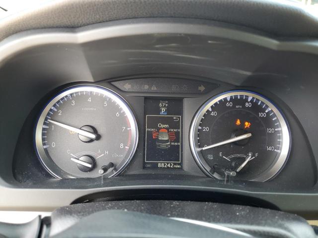 5TDKKRFH3GS145366 - 2016 TOYOTA HIGHLANDER XLE BLACK photo 9