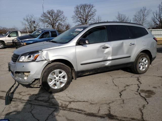 1GNKRFKD2HJ229939 - 2017 CHEVROLET TRAVERSE LS SILVER photo 1