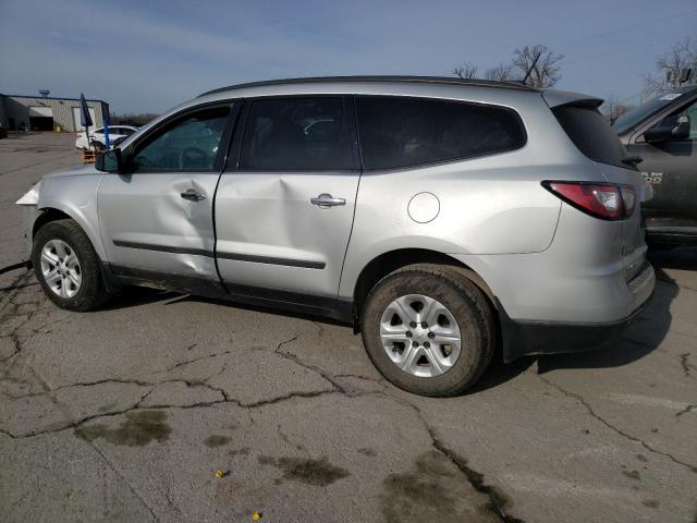 1GNKRFKD2HJ229939 - 2017 CHEVROLET TRAVERSE LS SILVER photo 2