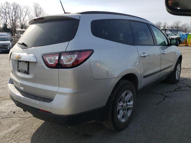 1GNKRFKD2HJ229939 - 2017 CHEVROLET TRAVERSE LS SILVER photo 3