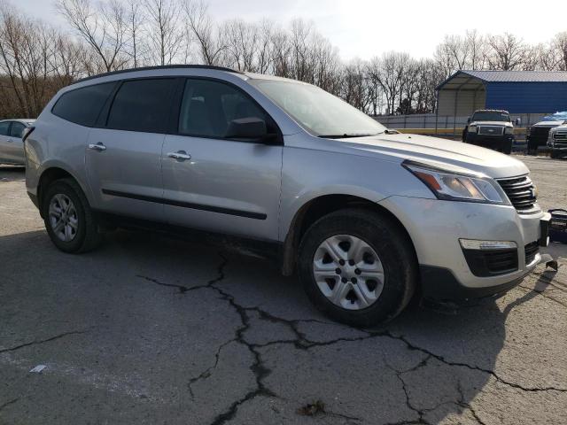 1GNKRFKD2HJ229939 - 2017 CHEVROLET TRAVERSE LS SILVER photo 4