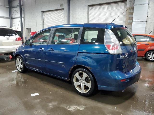 JM1CR293460126933 - 2006 MAZDA 5 BLUE photo 2