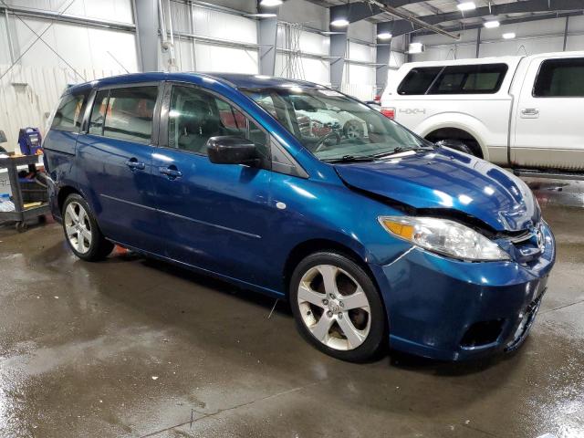 JM1CR293460126933 - 2006 MAZDA 5 BLUE photo 4