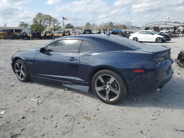 2G1FB1E36C9136424 - 2012 CHEVROLET CAMARO LT BLUE photo 2