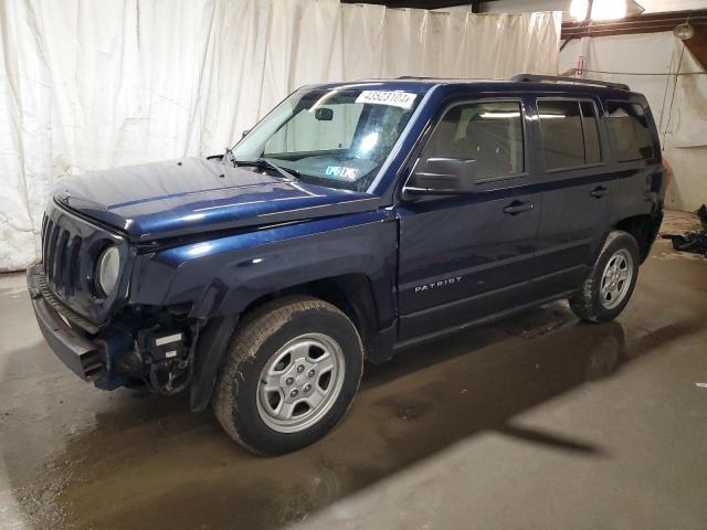 1C4NJRBB8FD338723 - 2015 JEEP PATRIOT SPORT BLUE photo 1