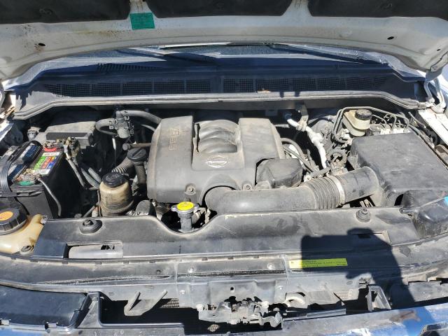 5N1AA08B14N728244 - 2004 NISSAN ARMADA SE WHITE photo 12