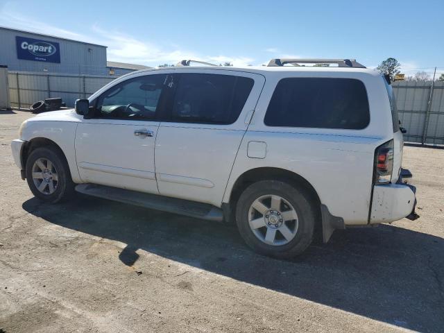 5N1AA08B14N728244 - 2004 NISSAN ARMADA SE WHITE photo 2