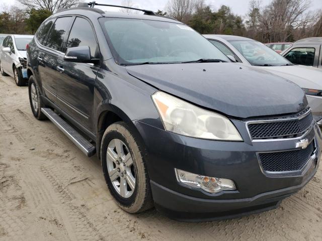 1GNKRGED7BJ147939 - 2011 CHEVROLET TRAVERSE LT BLUE photo 4