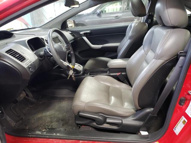 2HGFG1B85AH502872 - 2010 HONDA CIVIC EX RED photo 7