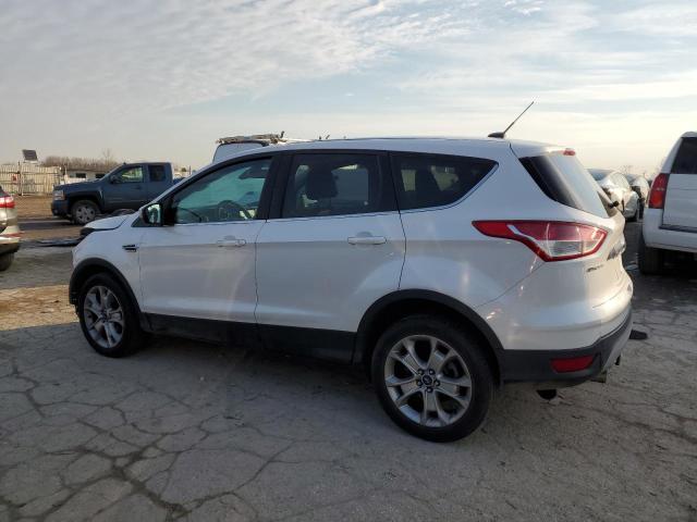 1FMCU0HX8DUB38592 - 2013 FORD ESCAPE SEL WHITE photo 2