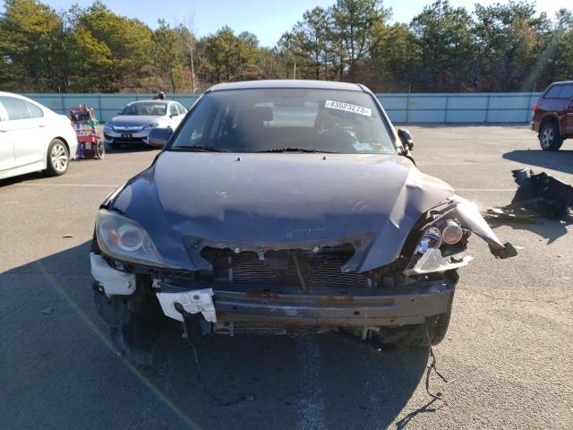 JM1BK344081853909 - 2008 MAZDA 3 GRAND TO HATCHBACK GRAY photo 5