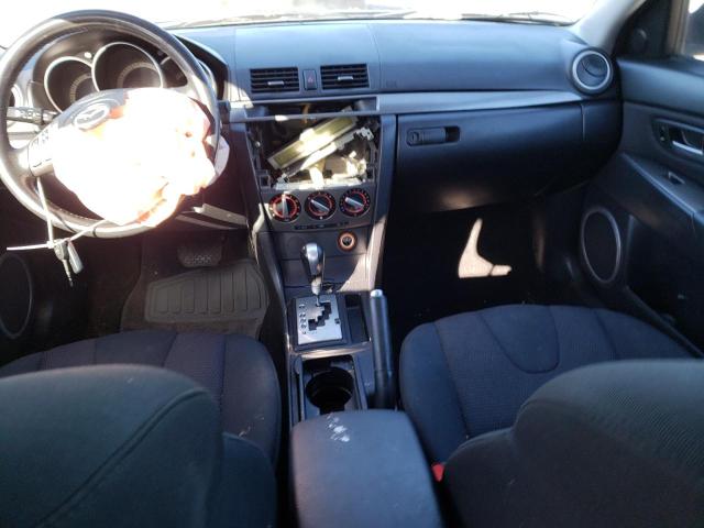 JM1BK344081853909 - 2008 MAZDA 3 GRAND TO HATCHBACK GRAY photo 8