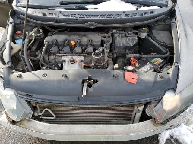 2HGFA1F60AH526457 - 2010 HONDA CIVIC LX-S GRAY photo 11