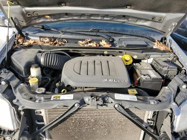 2C4RC1CG8ER107663 - 2014 CHRYSLER TOWN & COU TOURING L SILVER photo 12