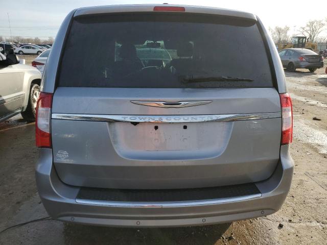 2C4RC1CG8ER107663 - 2014 CHRYSLER TOWN & COU TOURING L SILVER photo 6