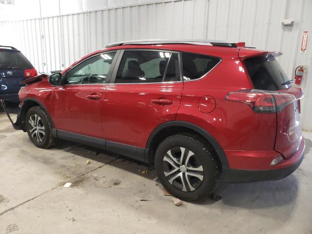 2T3BFREV9HW624144 - 2017 TOYOTA RAV4 LE RED photo 2