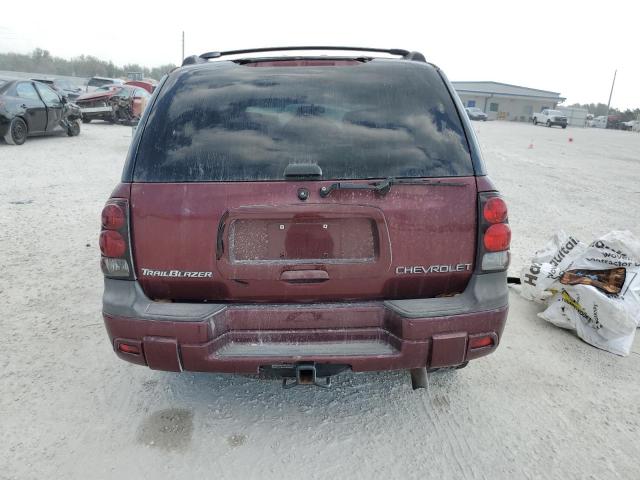 1GNDS13S542309687 - 2004 CHEVROLET TRAILBLAZE LS MAROON photo 6