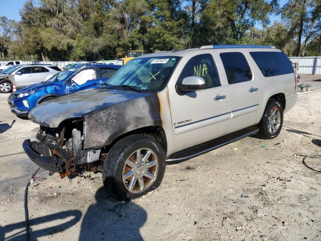 1GKFK66857J362564 - 2007 GMC YUKON XL DENALI TAN photo 1