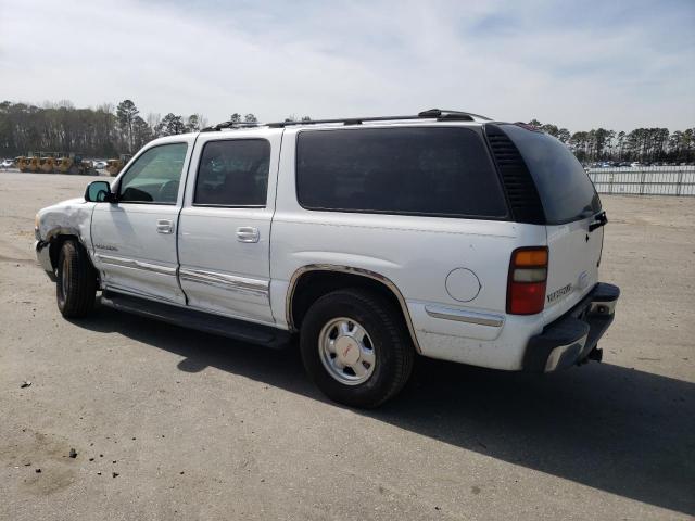 3GKEC16Z62G222571 - 2002 GMC YUKON XL C1500 WHITE photo 2