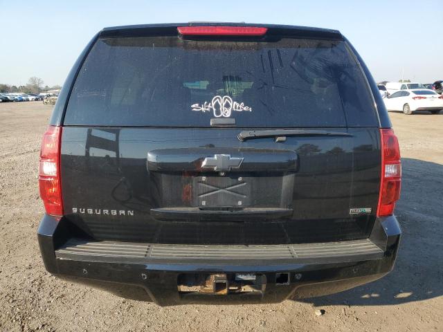 1GNSKHE74CR283050 - 2012 CHEVROLET SUBURBAN K1500 LS BLACK photo 6