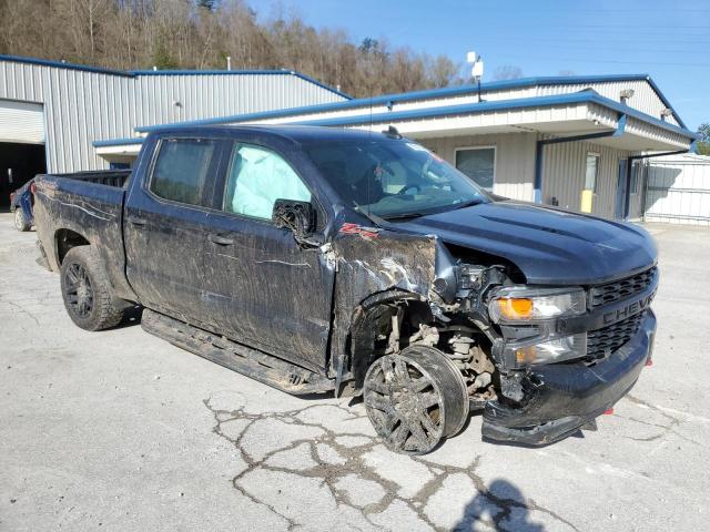 1GCPYCEL7MZ427012 - 2021 CHEVROLET SILVERADO K1500 TRAIL BOSS CUSTOM BLUE photo 4