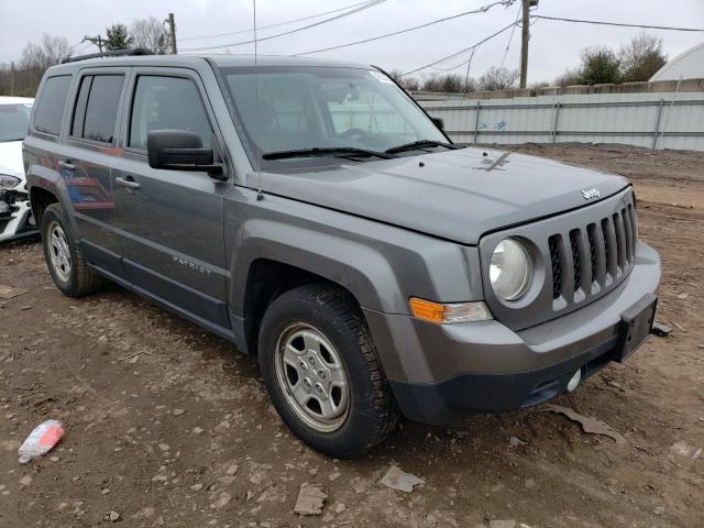 1C4NJPBAXCD547484 - 2012 JEEP PATRIOT SP GRAY photo 4