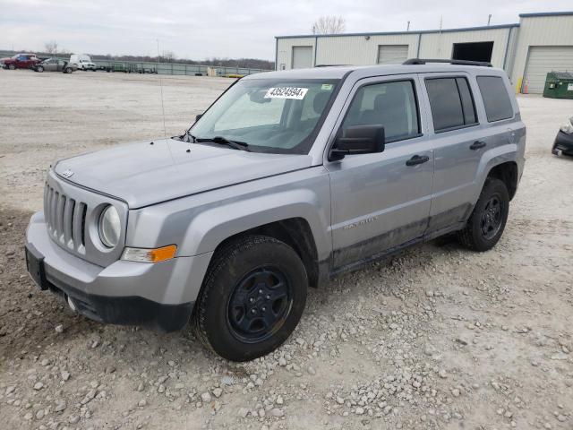 1C4NJRBB6GD654719 - 2016 JEEP PATRIOT SPORT SILVER photo 1