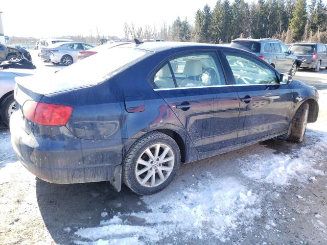 3VWD07AJ1EM383451 - 2014 VOLKSWAGEN JETTA SE BLUE photo 3