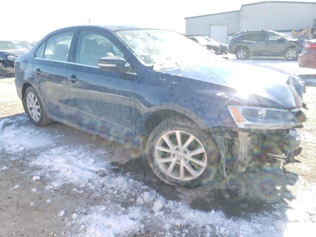 3VWD07AJ1EM383451 - 2014 VOLKSWAGEN JETTA SE BLUE photo 4