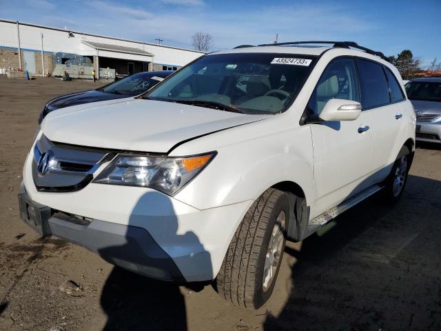 2HNYD28639H530770 - 2009 ACURA MDX TECHNO WHITE photo 1